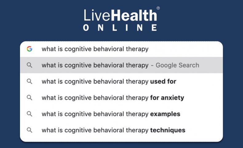 Cognitive Behavioral Therapy Cbt Explained Livehealth Online